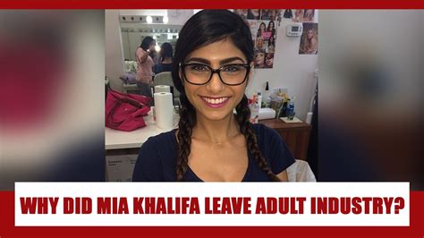 mla khalifa|Mia Khalifa on why her work in the adult film industry wasnt a